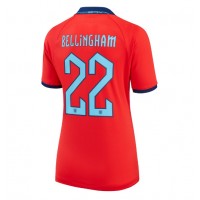Anglicko Jude Bellingham #22 Vonkajší Ženy futbalový dres MS 2022 Krátky Rukáv
